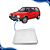 Lente Farol Uno Comum (1985 1986 1987 1988 1989 1990) - Original IFCAR - Imagem 1