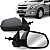 Retrovisor Externo Cobalt Manual para Pintura 2011/2015 FICOSA - Imagem 1