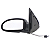 Retrovisor Externo Focus Hatch/Sedan Manual 2002/2008 FICOSA - Imagem 3