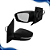 Retrovisor Externo Fox/Spacefox/Crossfox Elétrico com Pisca Texturizado (2010 2011 2012 2013 2014) - Original FICOSA - Imagem 3