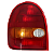 Lanterna Traseira Corsa 2P Tricolor (1995/1999) - RENOV - Imagem 2