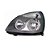 Farol Clio Máscara Cinza (2008/2012) - AUTOMOTIVE - Imagem 3