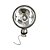 Farol Auxiliar Lince Redondo Grande Cromado - ORGUS - Imagem 2