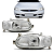 Farol Escort Carcaça Cinza (1997/2002) - MG - Imagem 1