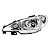 Farol Peugeot 206 Simples Liso (1998/2005) - MG - Imagem 3