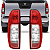 Lanterna Traseira Frontier Bicolor Cristal S/Soq 2008/2014 MG - Imagem 1