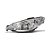 Farol Peugeot 206 Duplo Liso (2004/2009) - Original VALEO - Imagem 3