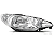 Farol Peugeot 206 Simples Liso (2005/2009) - TYC - Imagem 3