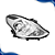 Farol Versa Cromado (2015 2016 2017 2018 2019) - TYC - Imagem 2