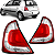 Lanterna Traseira Clio Hatch Bicolor Prata (2013/2016) - TYC - Imagem 1