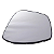 Lente Retrovisor Peugeot 208 Com Base - Original FICOSA - Imagem 2