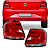 Lanterna Traseira Gol GVII Cristal Borda Fume 2017/ Automotive - Imagem 1