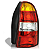 Lanterna Traseira Palio Week Tricolor Com Prata (2001/2003) - Automotive - Imagem 3