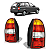 Lanterna Traseira Palio Week Tricolor Com Prata (2001/2003) - Automotive - Imagem 1