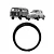 Aro Farol Fusca 1 Furo Preto (1976/1996) - AMG - Imagem 1