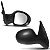 Retrovisor Texturizado Manual 4P Clio 2012 2013 2014 2015 2016 Symbol 2009 2010 2011 2012 - MIRROR - Imagem 3