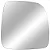 Lente Retrovisor Com Base Fiorino 2011 2012 2013 2014 - Original METAGAL - Imagem 2