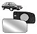Lente Retrovisor CE C/Base Santana/Quantum 1992 1993 1994 1995 1996 1997 - METAGAL - Imagem 1