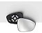 Lente Retrovisor C4/C5/Peugeot 408 Com Base - METAGAL - Imagem 1