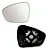 Lente Retrovisor C4/C5/Peugeot 408 Com Base - METAGAL - Imagem 2
