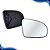 Lente Retrovisor Corsa Com Base Prata (1994 1995 1996 1997 1998 1999 2000 2001) - METAGAL - Imagem 3
