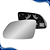 Lente Retrovisor Golf / Polo Com Base (2007 2008 2009 2010 2011) - METAGAL - Imagem 2