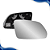 Lente Retrovisor Golf / Polo Com Base (2007 2008 2009 2010 2011) - METAGAL - Imagem 3