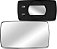 Lente Retrovisor Com Base Elétrico Escort/Verona 1993 1994 1995 1996 1997 - Original METAGAL - Imagem 1