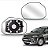 Lente Retrovisor Com Base Palio Weekend/Idea Adventure 2005 2006 2007 2008 2009 2010 - METAGAL - Imagem 1