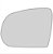Lente Retrovisor Toro Com Base - METAGAL - Imagem 1