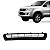 Grade Central Para-choque Hilux SW4 (2012 2013 2014 2015) - IMPORTADA - Imagem 1