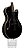 Guitarra Semi-Acústica Hollowbody Washburn HB17CB Black Matte com case - Imagem 4