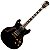 Guitarra Semi Acústica Washburn HB35B Preta com Case - Imagem 2
