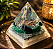 Pirâmide Orgonite transmutação e proteção - Indicado para transmutação energética e aumento da vitalidade - 9cm (base)x 10 cm (altura) - Imagem 1