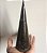 Cone orgonite de pó de turmalina negra - indicado para limpeza de lugares carregados, afasta obsessores, quebra de magia e proteção eletromagnética de ambientes. - Imagem 2