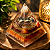 Pirâmide Orgonite conexão e desenvolvimento espiritual - Ideal para meditação, atividades espirituais e fortalecimento das capacidades mediúnicas - Imagem 1