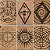 Kit 6 gráficos Radiônicos  - Yoshua, Harmonia, Energia Vital, Programador Físico, Espiral Cósmico e Tetragramaton - Imagem 1