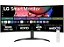 Monitor LG 34" Curvo WQHD VA Smart 100Hz 5ms - 34SR60QC-B.AWZM - Imagem 1