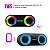 Caixa de Som Aiwa SP-01 Bluetooth Preta RGB - 74985-01 - Imagem 3