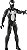 Symbiote - Marvel Legends Figura 3,75" Retro - F2672 - Hasbro - Imagem 1