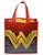 Sacola Ecológica Mulher Maravilha WW Fancy Shinny Logo - Vermelho 40X15X40 cm - Urban Brasil - Imagem 1
