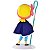 Bo Peep - Toy Story 4 - Q Posket Pixar Characters A - Bandai - Imagem 3