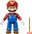 Mario de 12cm com Desentupidor - Super Mario Filme - Sunny Brinquedos - Imagem 2