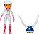 Peach de 14cm com Casco Azul - Super Mario Filme -Sunny Brinquedos - Imagem 2