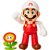 Mario De Fogo De 10Cm Com Flor De Fogo - Super Mario - Sunny Brinquedos - Imagem 1