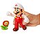 Mario De Fogo De 10Cm Com Flor De Fogo - Super Mario - Sunny Brinquedos - Imagem 2