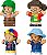 Turma do Chaves - Chaves - Little People - Fisher Price - HPW72 - Mattel - Imagem 3