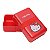 Marmita Fit Plástica HK Face Vermelha - 18 x 12 x 5,5 cm - 800 ml - 750 gr - Hello Kitty - Imagem 3