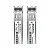 Módulo Óptico Ubiquiti 1G MM 550M LC 2-Pack UACC-OM-MM-1G-D-2 O - Imagem 2