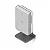 Suporte de Mesa do U7 Pro Wall Ubiquiti UACC-U7-Pro-Wall-TS - Imagem 3